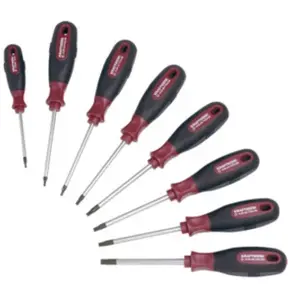 Jeu de 8 Tournevis Torx KRAFTWERK - Chrome vanadium de haute qualité