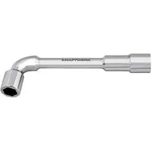 Clé à pipe débouchée - KRAFTWERK - 2597-17 - Acier - A tube ou à pipe - 17mm de diamètre - 187mm de longueur pas cher