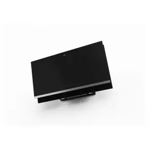 Comparateur de prix : Roblin - hotte décorative inclinée 90cm 580m3/h noir  5630337 - eden