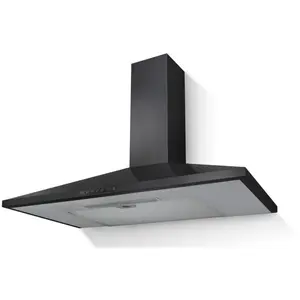 Comparateur de prix : Hotte Décorative Murale Faber 5605625 Valia 900 Noir