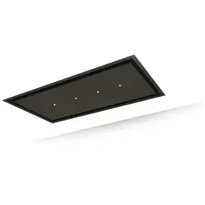 Roblin - hotte plafond 90cm 55db 605m3h noir mat  6678605 - aqua 900 6678605 pas cher