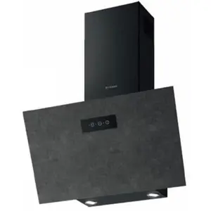 FABER hotte murale GREXIA Grèxia (60 cm gris foncé / noir - Grès et métal) pas cher