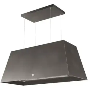 Hotte décorative îlot ROBLIN MARGAUX ILOT 1100 METAL pas cher