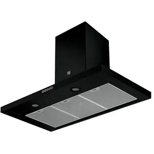 Hotte Deco Roblin 6839730 Baltic 900 Noir pas cher