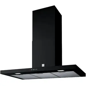 Hotte Deco Roblin 6839143 Atrium Murale 900 Noir pas cher