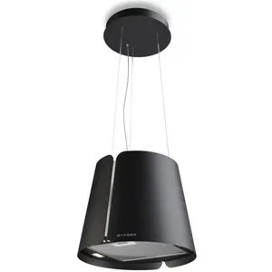 Comparateur de prix : FABER hotte ilot design BEAT 430 BK matt noir 600 m3/h - 5816458
