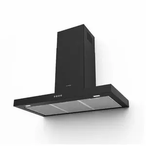 FABER hotte décorative 90 cm Comfort noir mat - 5851329 pas cher