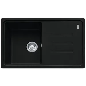 Franke Evier granit 1 bac MALTA 78 x 50 cm noirVendu parconforama