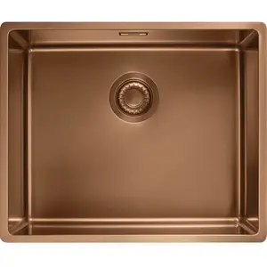 Franke - Cuve Mythos Masterpièce bxm 110-50 cuivre - 540 x 450 x 200 mm - sous-meuble 60 cm