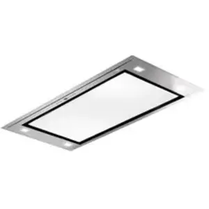 Comparateur de prix : Hotte plafond ROBLIN INSPIRATION 1000 VERRE BLANC