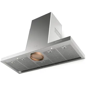 FABER hotte murale LUFT adaptée aux plaques à induction (120 cm - Acier Inox) pas cher