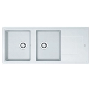 Comparateur de prix : Franke - Evier Titan Tectonite TTD621 - Blanc Artic (moucheté)