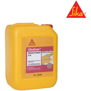 Désactivant de surface SIKA SikaCem Désactivant 4-6 - Blanc - 5L pas cher