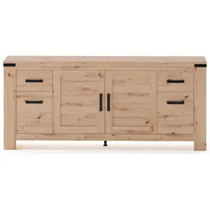 Buffet 4 portes 2 tiroirs HAWAI pas cher