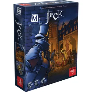 Comparateur de prix : Asmodee Jeu de société Mr. Jack London  - Hurrican Jeu de société  - HURMJA01FR 