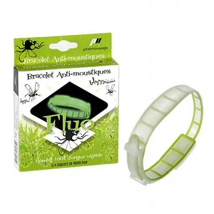 Comparateur de prix : PHARMAVOYAGE Bracelet anti-moustiques vert fluo