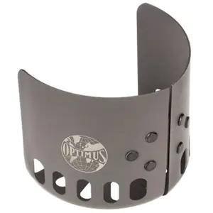 Optimus - Pare-vent emboîtable pour cartouche de gaz gris