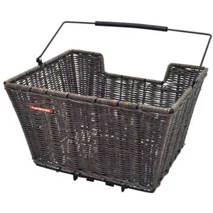Panier arrière adaptateur 3 points Pletscher rattan - marron - TU
