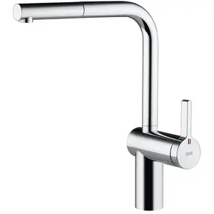 KWC Livello Mitigeur de cuisine pivotant, avec douchette extractible, 10.231.103.000FL, pas cher