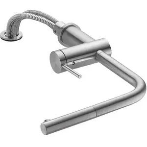 KWC Livello Mitigeur de cuisine pivotant avec douchette extractible, à installer sous une fenêtre, 10.231.053.700FL, pas cher