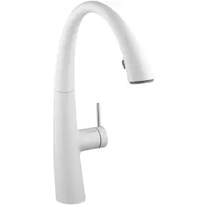 KWC Zoe Mitigeur de cuisine pivotant, avec douchette extractible, 10.2...