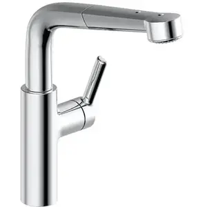 KWC Suno Mitigeur de cuisine pivotant, avec douchette extractible, 10....Vendu paramazon