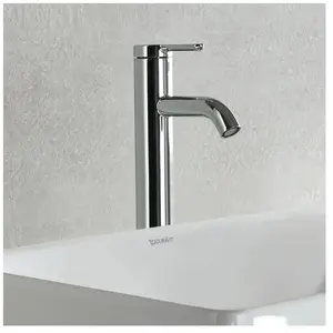 Duravit C.1 Mitigeur de lavabo L à bec haut, C11030001010, L pas cher