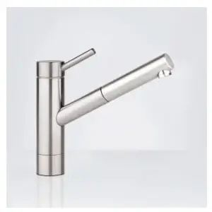 KWC Inox Mitigeur de cuisine pivotant, avec douchette extractible, 10....Vendu paramazon