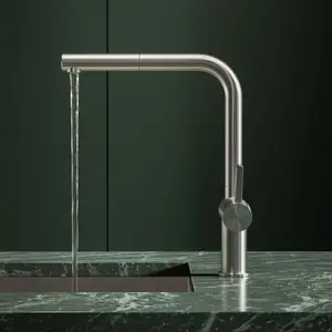 KWC Bevo E Mitigeur de cuisine pivotant avec douchette extractible, 10... pas cher
