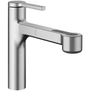 KWC Ava 2.0 Mitigeur de cuisine pivotant, avec douchette extractible, 10.461.032.177FL, pas cher