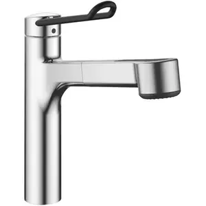 KWC Vita Pro 2.0 Mitigeur de cuisine pivotant, avec douchette extractible, 10.521.033.000FL, pas cher