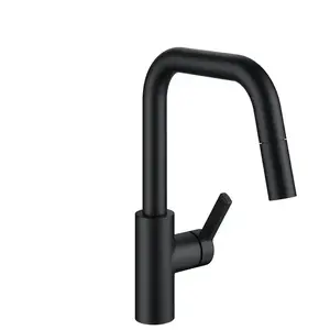 KWC Luna-E Mitigeur de cuisine pivotant, avec douchette extractible, 1... pas cher