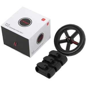 Connecteurs pour poussette double M.2 NOIR Mast swiss design pas cher