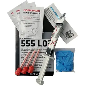 Bodenschatz Kit de travail Mini, avec double seringue de colle 10 ml, BA40XX632,Vendu parreuter