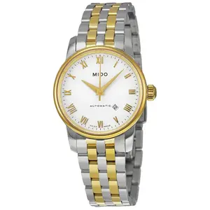 Comparateur de prix : MIDO BARONCELLI FEMME 29MM BICOLORE AUTOMATIQUE MONTRE M7600.9.26.1