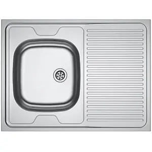 Comparateur de prix : Evier - FRANKE - MAN711-800 - Inox - Réversible - 1 bac