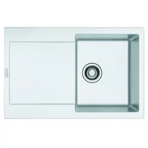 Comparateur de prix : Franke - Evier Maris Fragranit+ Mrg611-78 - Blanc Artic (moucheté)