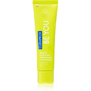 Comparateur de prix : Curaprox Be You dentifrice régénérant effet blanchissant goût pomme et aloe 60 ml