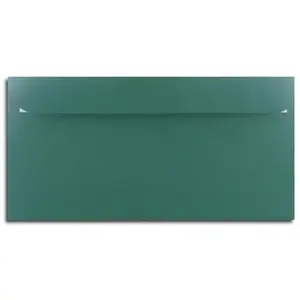 Artoz 5 enveloppes 11.4 x 22.3 cm - racing green pas cher