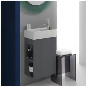 Kartell LAUFEN Meuble sous-vasque, 1 porte, H4075180336421, pas cher