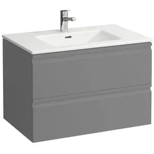 LAUFEN Pro S Vasque avec meuble bas, 2 tiroirs, H8619634801041, pas cher