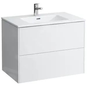 LAUFEN Base Vasque avec Base meuble bas, 2 tiroirs, H8649612611041, pas cher
