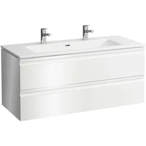 LAUFEN Pro S Vasque avec meuble bas, 2 tiroirs, H8619674631071,