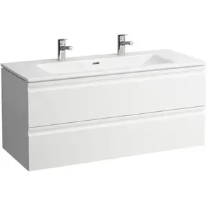 LAUFEN Pro S Vasque avec meuble bas, 2 tiroirs, H8619674801071, pas cher