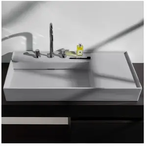 Kartell LAUFEN Vasque à poser avec tablette, H8183387591581,