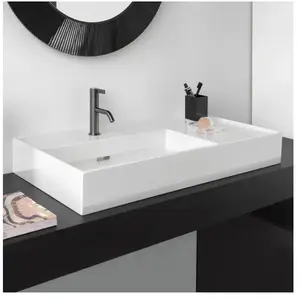 Kartell LAUFEN Vasque à poser avec tablette, H8183384001111,