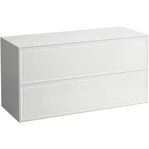 LAUFEN The New Classic Meuble latéral, 2 tiroirs, H4060260856311, pas cher