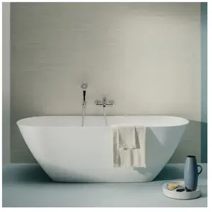 LAUFEN LUA Baignoire en îlot, ovale, H2200820000001, pas cher