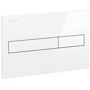 Plaque de déclenchement AW1, blanc Laufen H8956610000001