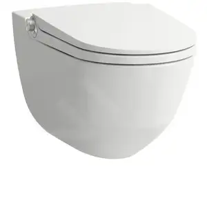 Comparateur de prix : LAUFEN Cleanet Riva WC lavant suspendu avec abattant WC, H820691400000...